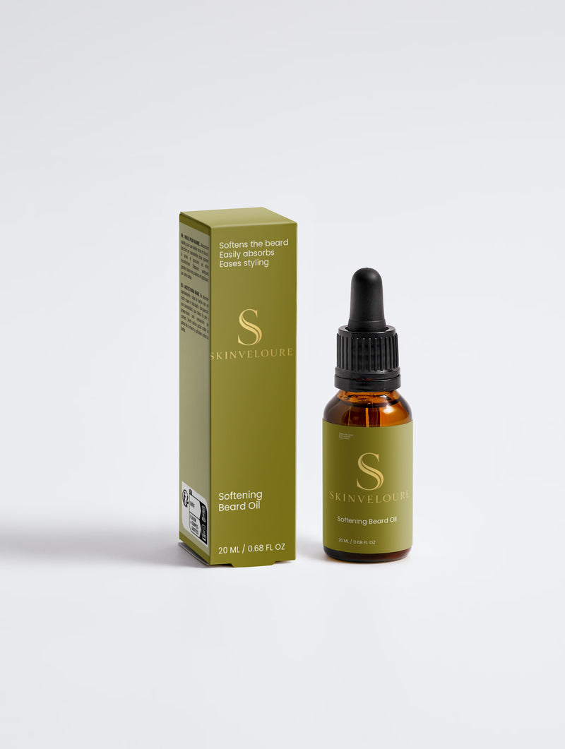 Aceite suavizante para barba