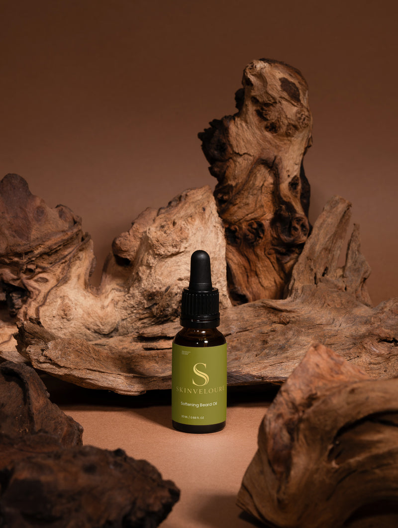 Aceite suavizante para barba