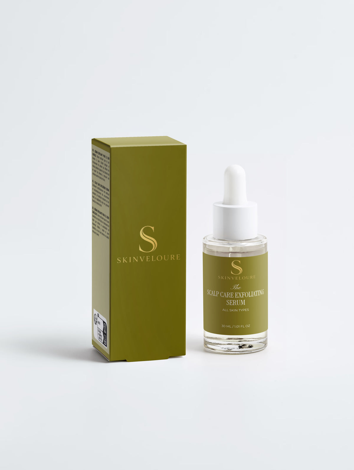 Sérum exfoliante para el cuero cabelludo