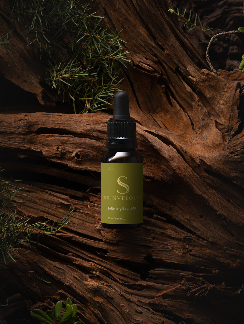 Aceite suavizante para barba