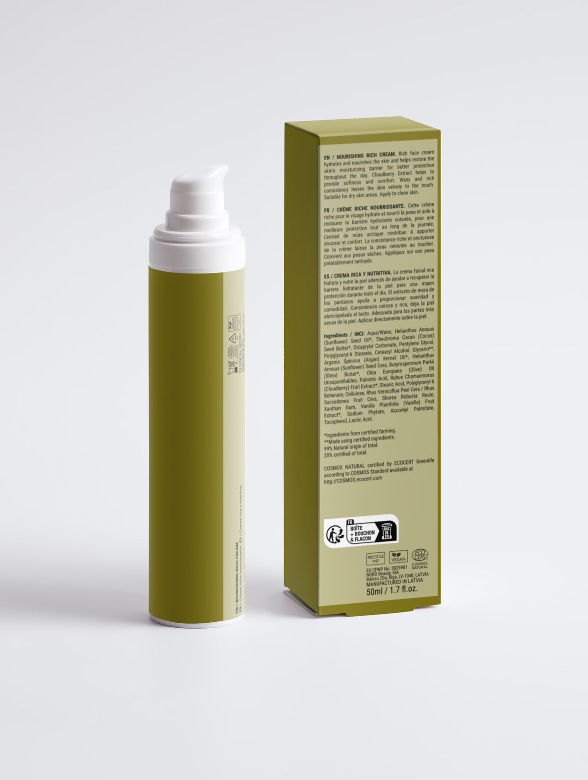 Nährende Reichhaltige Creme, Duftfrei