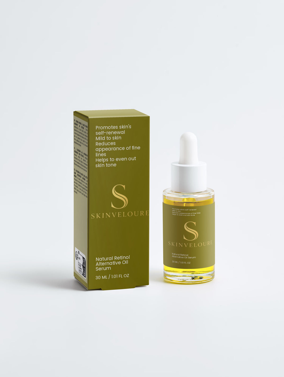 Naturligt Retinol Alternativ Oljeserum
