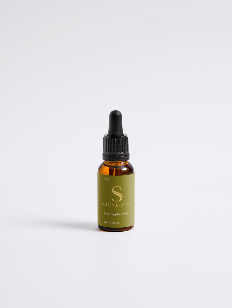 Aceite suavizante para barba