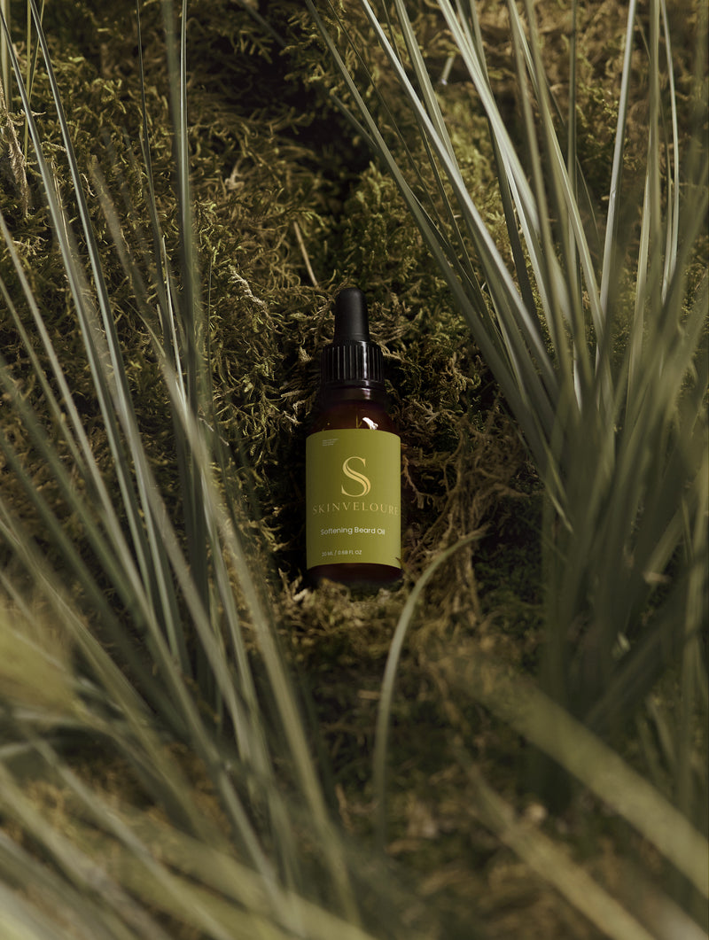 Aceite suavizante para barba