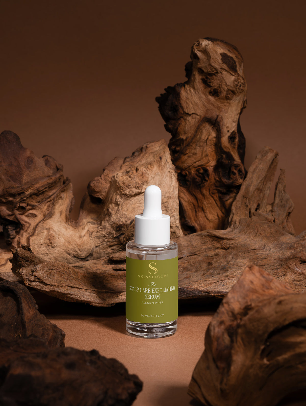 Sérum exfoliante para el cuero cabelludo